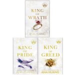 Ana Huang Kings of Sin Series 3 Books Collection Set (King of Wrath, King of Pride, King of Greed)