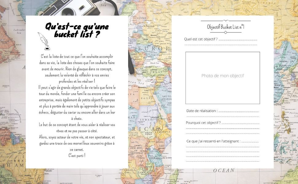 Ma Bucket List - rêves et envies à concrétiser au moins une fois dans ma vie !