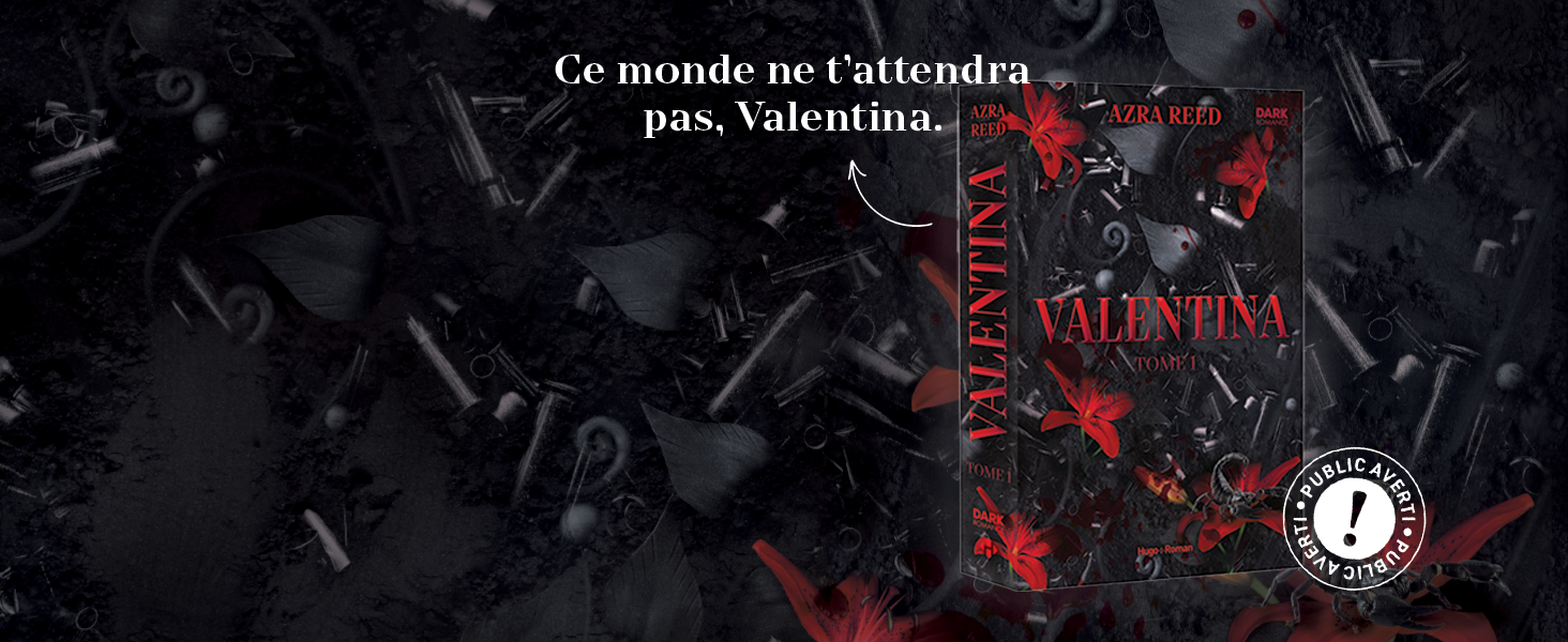 La composition artistique sombre avec des éléments d'accent rouges et une icône circulaire semble être une imagerie promotionnelle ou de style pochette d'album.