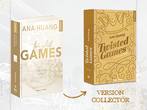 Collection de modèles de boîtes de jeu aux couleurs dorées et beiges, y compris une édition « Version Collector ».